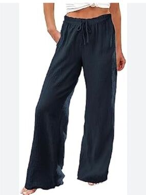 Cato Black Drawstring Relaxed-Fit Joggers